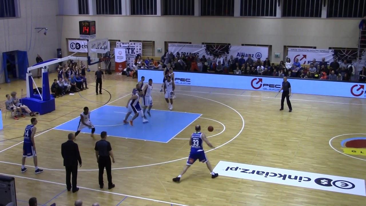 Skrót meczu GTK Gliwice - Anwil Włocławek 75:94