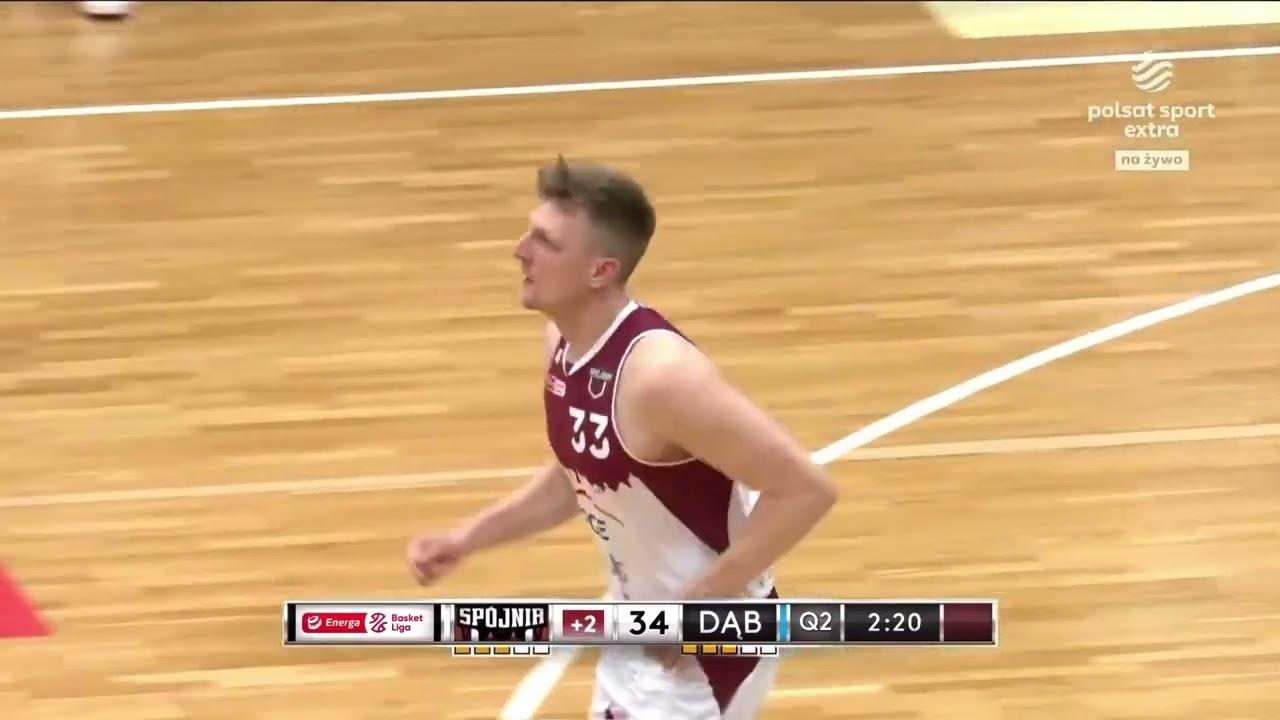 Karol Gruszecki efektownie pakuje! #EnergaBasketLiga #PLKPL