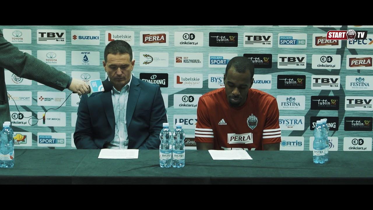 Konferencja prasowa po meczu TBV Start Lublin - Stelmet BC Zielona Góra | 15.12.2017