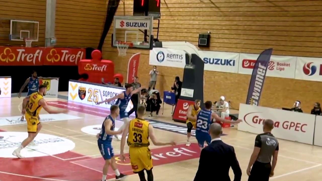 Co za fragment Trefla! Dwa wsady i blok! #EnergaBasketLiga #PLKPL