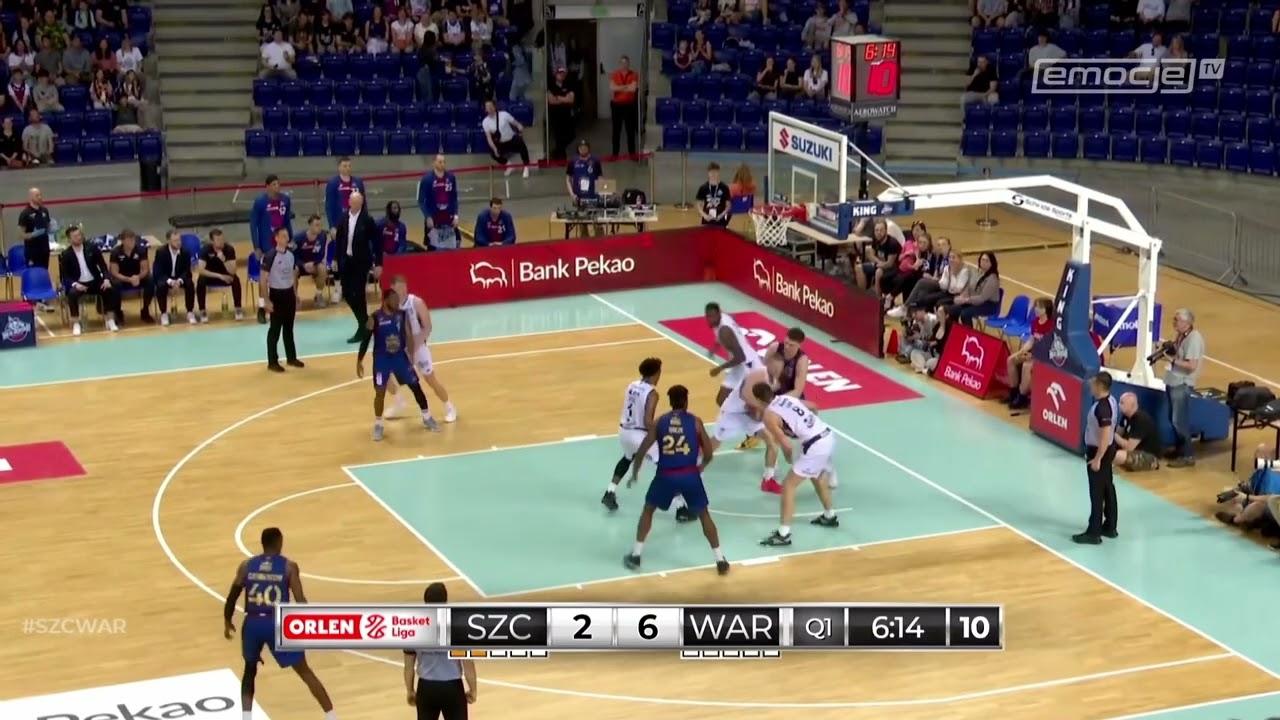 Aric Holman blokuje do deski #ORLENBasketLiga #PLKPL