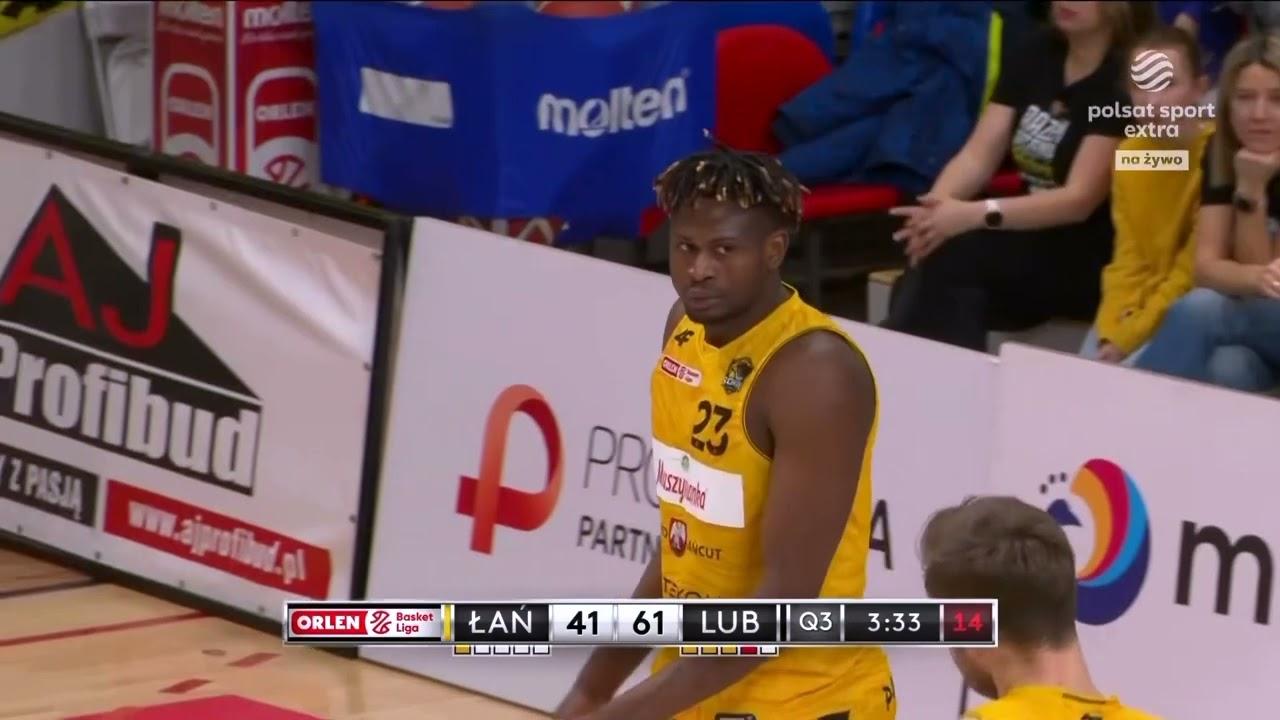  Co za blok! Biram Faye! #ORLENBasketLiga #PLKPL