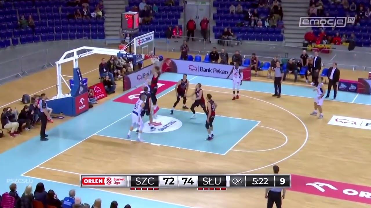 Szymon Wójcik blokuje do deski! #ORLENBasketLiga #PLKPL