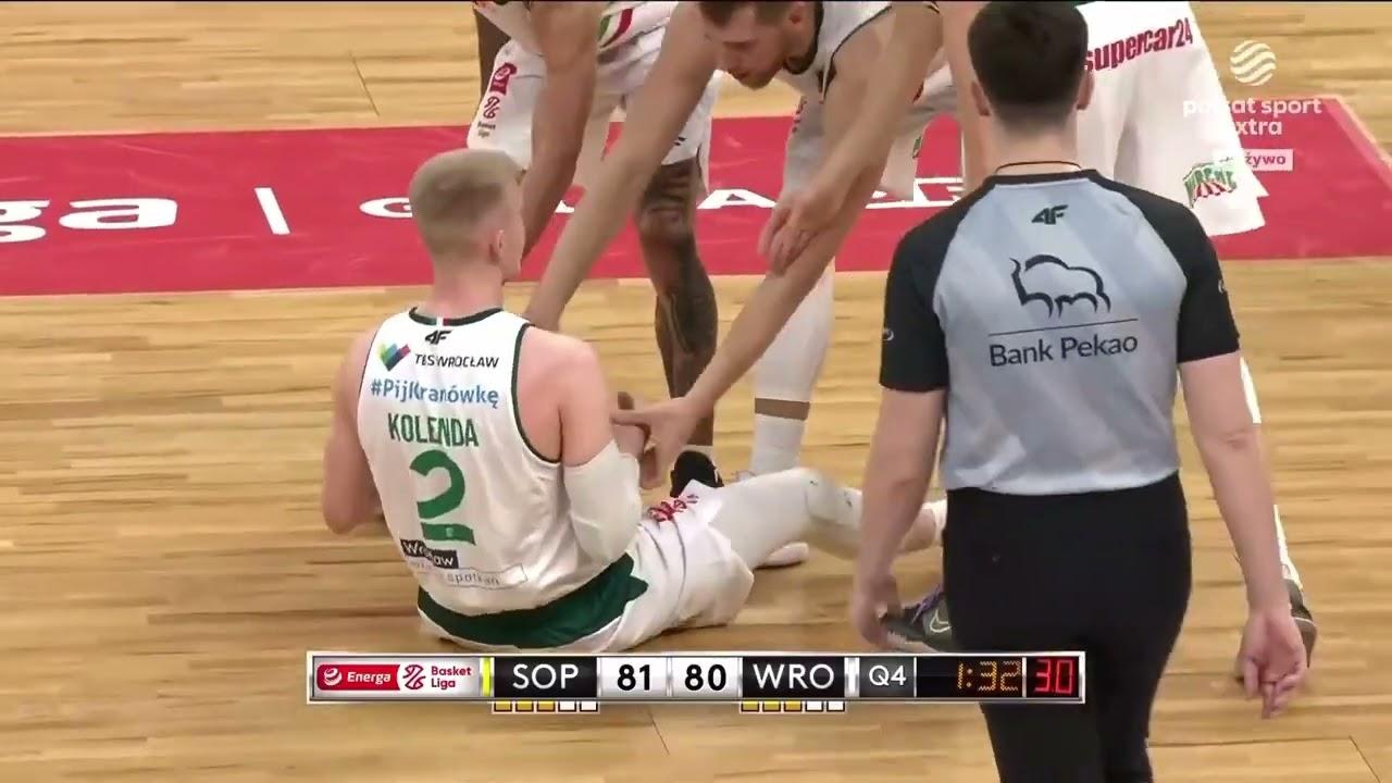 Co za rzut Łukasza Kolendy! #EnergaBasketLiga #PLKPL