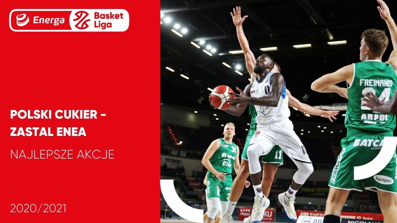 Najlepsze akcje meczu Polski Cukier - Zastal Enea #EnergaBasketLiga #PLKPL