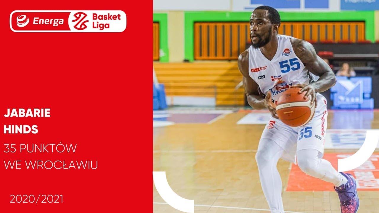 Jabarie Hinds - 35 punktów we Wrocławiu! #EnergaBasketLiga #PLKPL