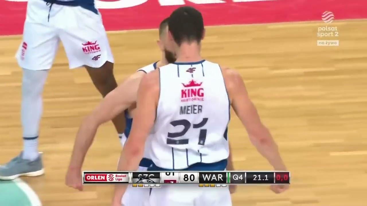 CO ZA AKCJA! Meier za trzy w końcówce! #ORLENBasketLiga #PLKPL