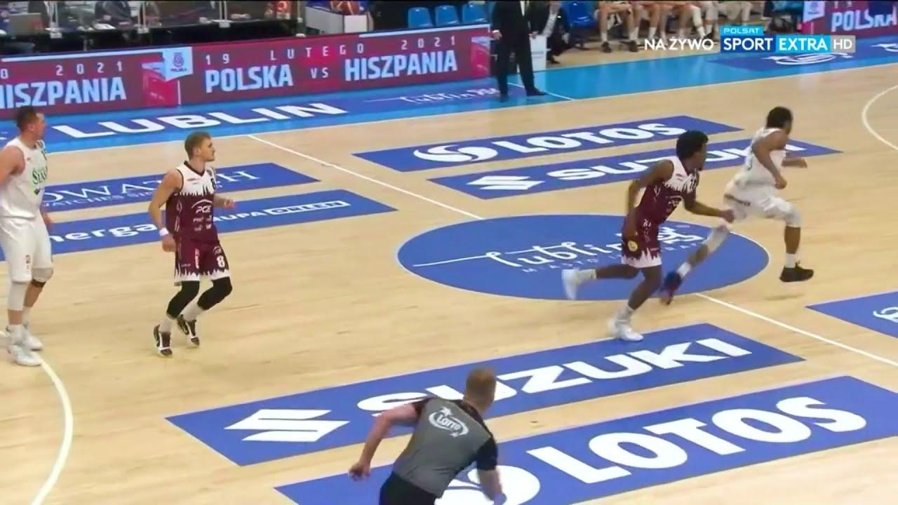 Stewart przeciął podanie i wsadził! #SuzukiPucharPolski #PLKPL