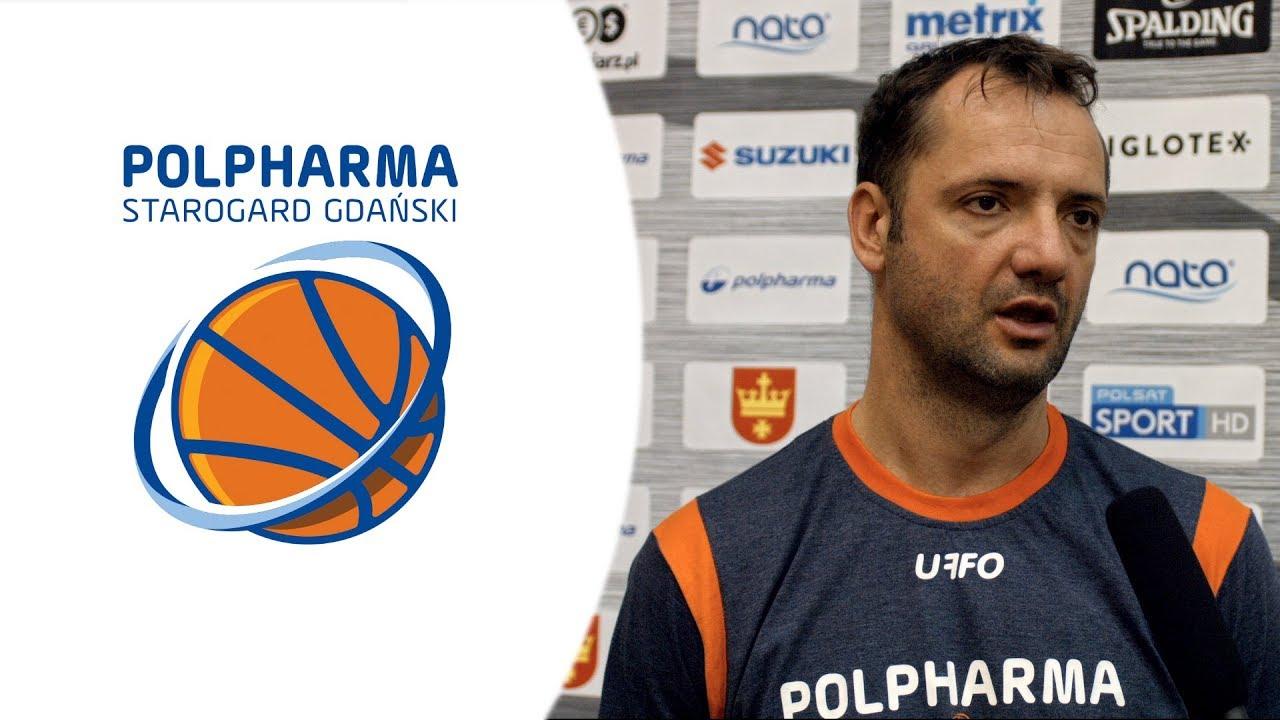 Raport z treningu przed meczem Polpharma Starogard Gd - Stelmet Bc Zielona Góra