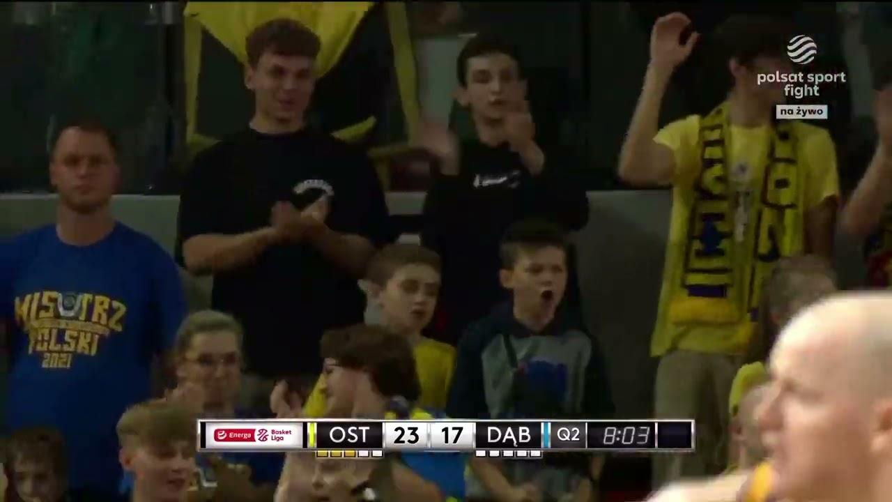 Nemanja Djurišić z góry w kontrze #EnergaBasketLiga #PLKPL