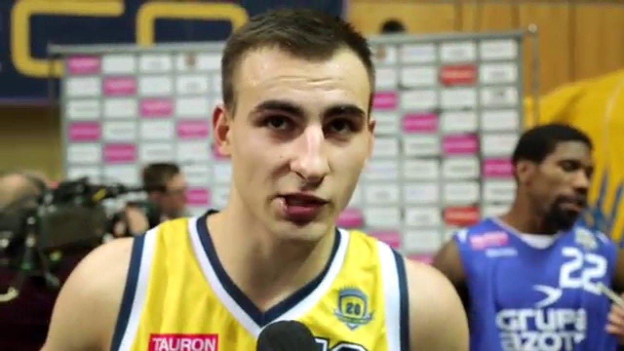 Asseco Gdynia vs. AZS Koszalin - wywiady - 14.12.2015