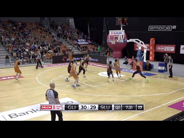 Kadre Gray! Wjazd i efektowny wsad! #ORLENBasketLiga #PLKPL