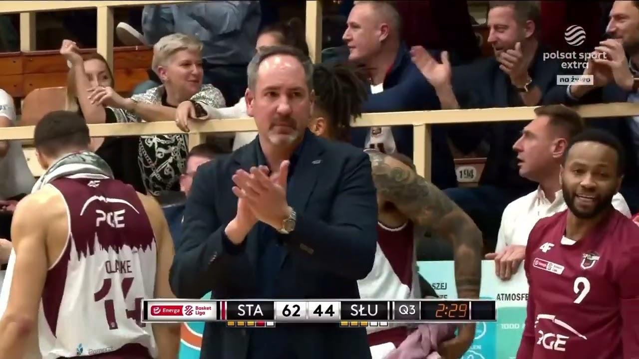 Dominik Grudziński świetnie blokuje! #EnergaBasketLiga #PLKPL