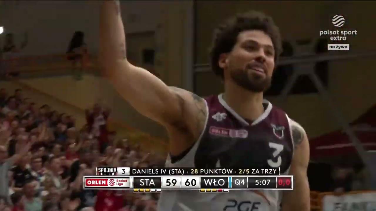  Gorący Devon Daniels! #ORLENBasketLiga #PLKPL