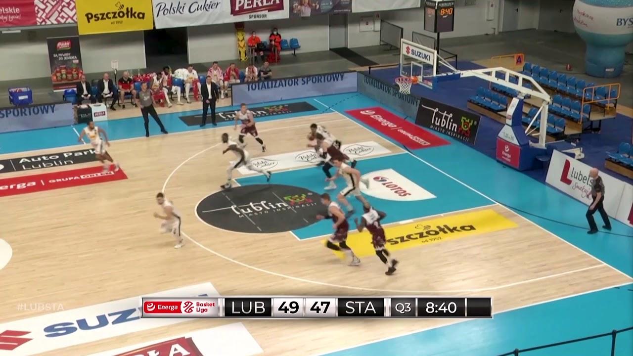 Łączyński świetnie podaje w kontrze! #EnergaBasketLiga #PLKPL