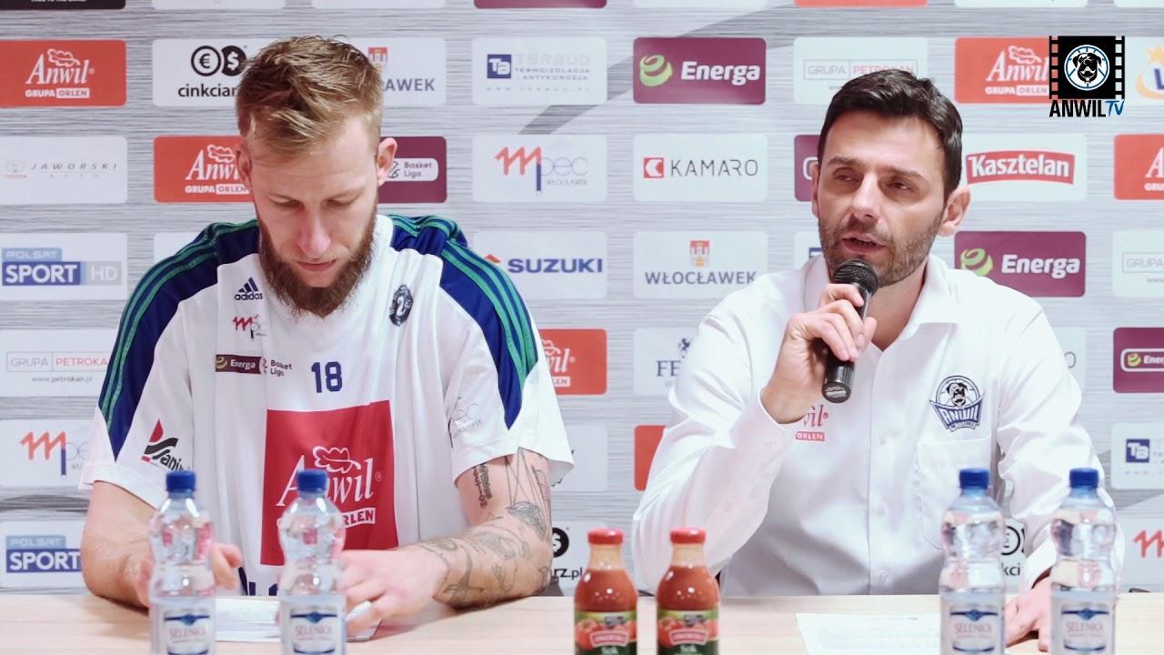 Anwil Włocławek - Polpharma Starogard Gdański 106:56 | Konferencja prasowa