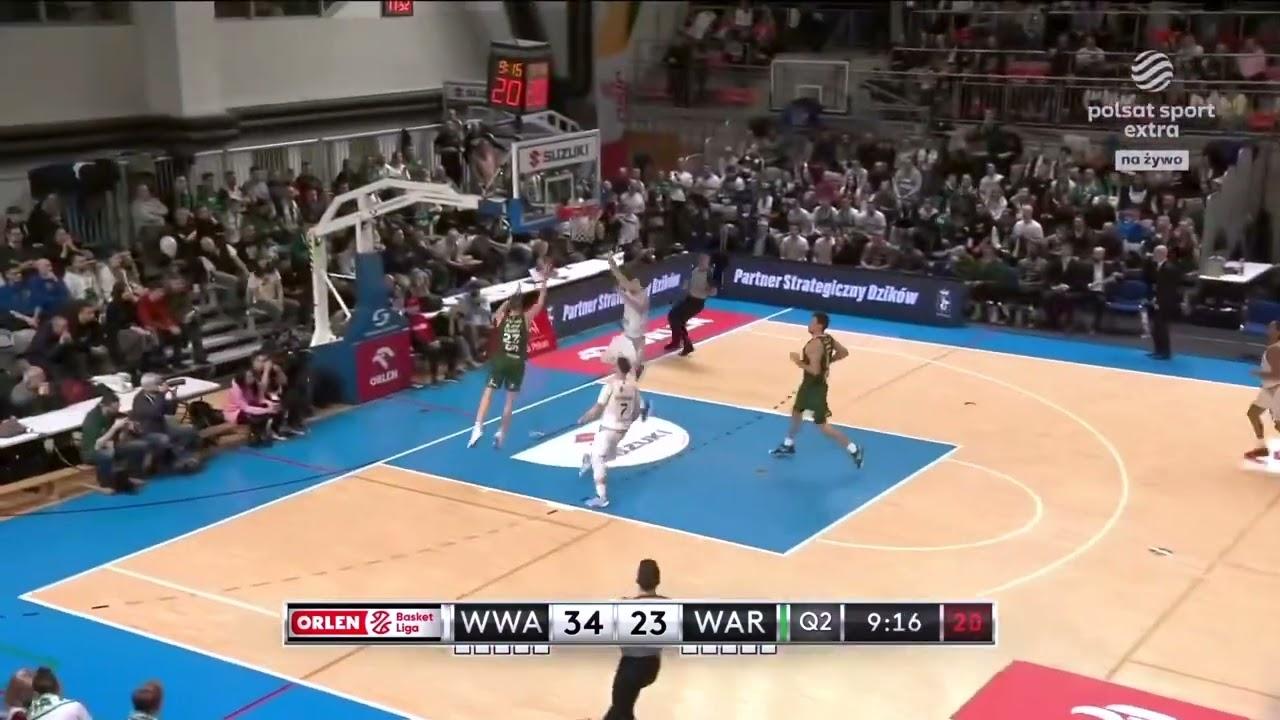 Co za blok Michała Aleksandrowicza! #ORLENBasketLiga #PLKPL